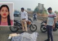 पुणे-सातारा महामार्गावर भीषण अपघात: २४ वर्षीय तरुणीचा मृत्यू, दुचाकीस्वार गंभीर जखमी